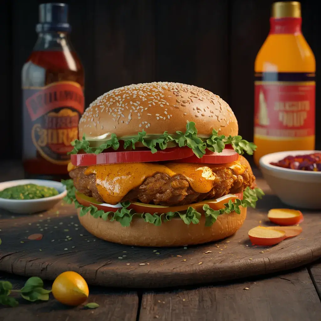 Spicy Chicken Burger